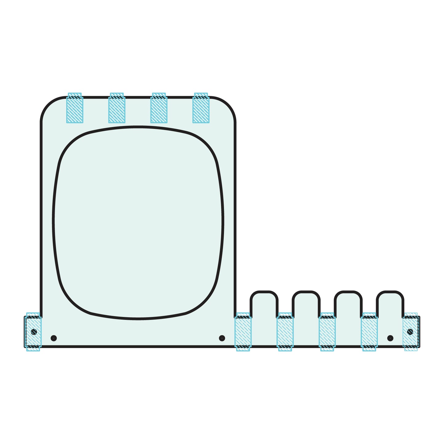 走道門洞結構 Aisle Entrance Structure-12