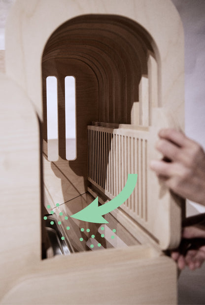 壓克力導砂板 Acrylic Fallen Litter Board-18